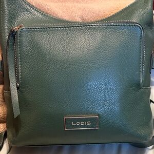 Lodis Forest Green Crossbody Bag